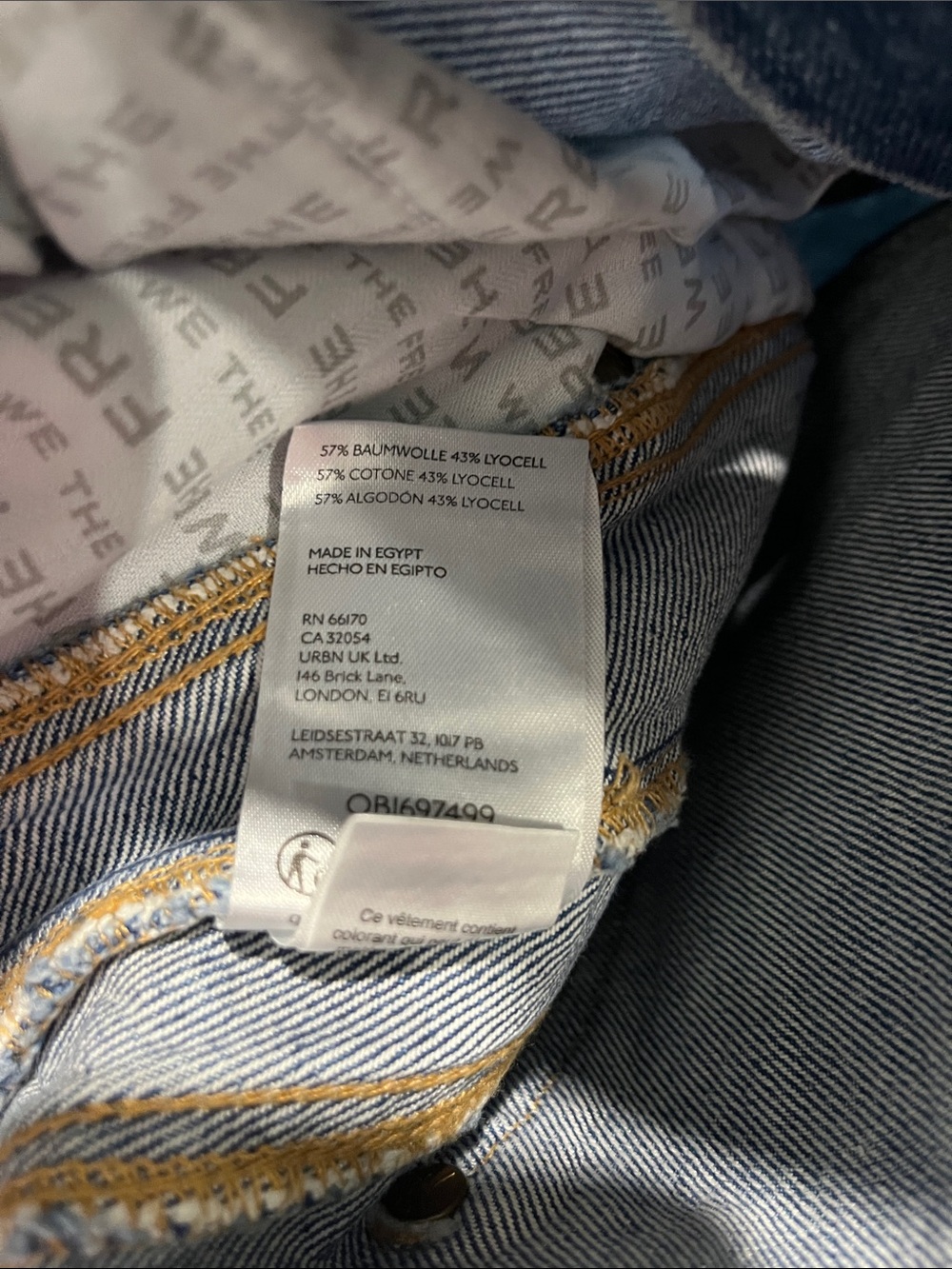 NEW We The Free Good Luck Mid-Rise Barrel Jeans Size 30 - Picture 8 of 8